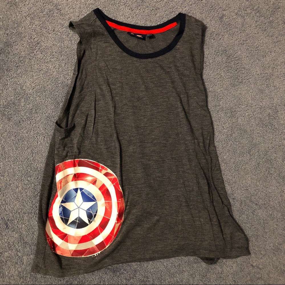 Marvel Captain America Tank Top